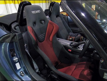 RECARO�i���J���V�[�g�j�@MAZDA�@���[�h�X�^�[�@ND5RC�i2015�N�j�@�Ɂ@RECARO�i���J���j�@RS-G�@GK�@BK/RED�@�V�[�g�o�b�N�o�[�J�o�[�@�s�A�m�u���b�N/BOSE�X�s�[�J�[�@����