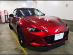 MAZDA@ƒ[ƒhƒXƒ^[@ND5RC@‚É@RECAROiƒŒƒJƒj@SR-7@GK100@BK/SIL@‘•’…