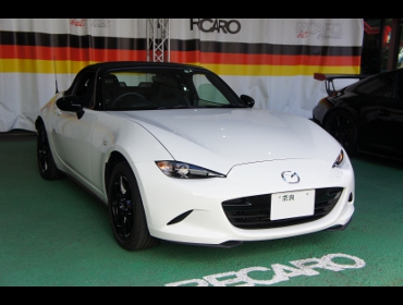 MAZDA�@���[�h�X�^�[�@ND�i2018�N�j�@�Ɂ@RECARO�i���J���j�@SR-7�@GK100�@BK/BK�@����