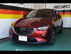 MAZDA�@CX-3�i2019�N�j�@�Ɂ@RECARO�i���J���j�@SR-7F�@Lassic�@RED�@�~���E�@����