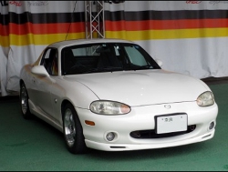 MAZDA�@���[�h�X�^�[�@NB8C�i1998�N�j�@�Ɂ@RECARO�i���J���j�@RS-G�@GK�@BK/SIL�@����
