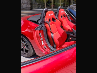 MAZDA�@���[�h�X�^�[�@ND�i2018�N�j�@�Ɂ@RECARO�i���J���j�@SR-7F�@KK100�@RED�@�~���E�@����