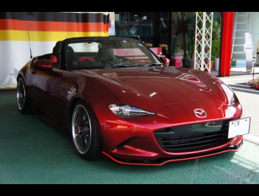 MAZDA�@���[�h�X�^�[�@ND5�i2018�N�j�@�Ɂ@RECARO�i���J���j�@RS-G�@GK�@BK/RED�@����