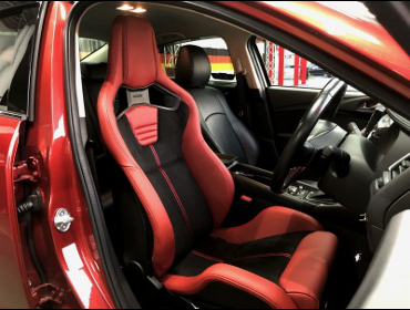 MAZDA�@�A�e���U�@GJ�@�Ɂ@RECARO�i���J���j�@�X�|�[�c�X�^�[CL210H�@RED�@����