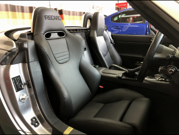 MAZDA�@���[�h�X�^�[�@NCEC�i2009�N�j�@�Ɂ@RECARO�i���J���j�@�X�|�[�cJC���U�[SE�@BK�@����