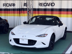 MAZDA�@���[�h�X�^�[�@ND5RC�i2019�N�j�@�Ɂ@RECARO�i���J���j�@SR-7�@GK100�@BK/BK�@����