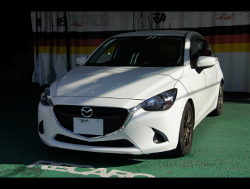MAZDA�@�f�~�I�@DJ�i2018�N�j�@�Ɂ@RECARO�i���J���j�@SR-7�@GK100�@BK/SIL�@����