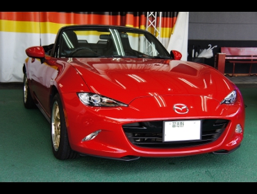 MAZDA�@���[�h�X�^�[NRA�@ND5RC�@�Ɂ@RECARO�i���J���j�@�X�|�[�c�X�^�[�@GK210H�@RED�@�~���E�@����