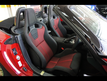 MAZDA�@���[�h�X�^�[NRA�@ND5RC�@�Ɂ@RECARO�i���J���j�@�X�|�[�c�X�^�[�@GK210H�@RED�@�~���E�@����