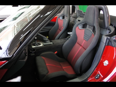 MAZDA�@���[�h�X�^�[NRA�@ND5RC�@�Ɂ@RECARO�i���J���j�@�X�|�[�c�X�^�[�@GK210H�@RED�@�~���E�@����