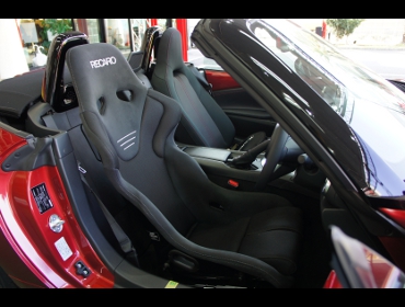 MAZDA�@ND���[�h�X�^�[�i2019�N9���j�@�Ɂ@RECARO�i���J���j�@RS-G�@GK�@BK/BK�@�V�[�g�q�[�^�[�t���@����