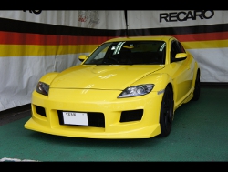 MAZDA�@RX-8�@SE3P�i2003�N�j�@�Ɂ@RECARO�i���J���j�@SR-7�@GU100�@�u���E���@���@SR-7F�@GU100�@�u���E���@����