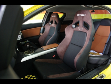 MAZDA�@RX-8�@SE3P�i2003�N�j�@�Ɂ@RECARO�i���J���j�@SR-7�@GU100�@�u���E���@���@SR-7F�@GU100�@�u���E���@����