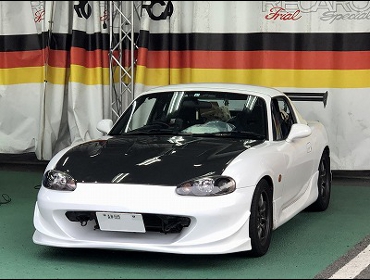 MAZDA�@NB���[�h�X�^�[�@NB8C�i2000�N�j�@�Ɂ@RECARO�i���J���j�@TS-G�@GK�@BK/�u���[�@�~���E�@����