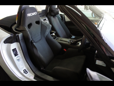 MAZDA�@���[�h�X�^�[ND�@ND5RC�i2016�N�j�@�Ɂ@RECARO�i���J���j�@SR-6�@KK100S�@BK�@����