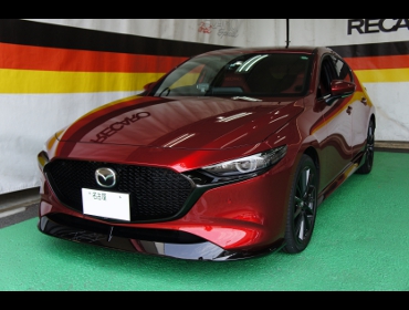 MAZDA�@�}�c�_3�i2020�N�j�@�Ɂ@RECARO�i���J���j�@�X�|�[�cJC���U�[SE�@RED�@�~���E�@����