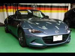 MAZDA�@���[�h�X�^�[�@ND5�i2015�N�j�@�Ɂ@RECARO�i���J���j�@SR-7F�@GU100H�@�u���E���@�V�[�g�q�[�^�[�t���@/�@�X�s�[�J�[�@�V�[�g��BOX���H�@����