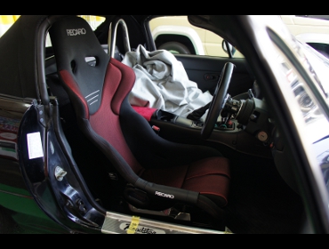MAZDA�@���[�m�X���[�h�X�^�[�@NA6C�i1992�N�j�@�Ɂ@RECARO�i���J���j�@RS-G�@GK�@BK/RED�@����