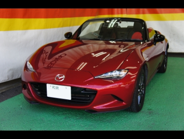 MAZDA�@���[�h�X�^�[�@ND�@�Ɂ@RECARO�i���J���j�@RS-G�@GK�@BK/RED�@�V�[�g�q�[�^�[�t���@����