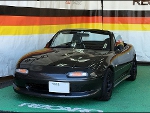 MAZDA�@���[�h�X�^�[�@NA6CE�i1989�N�j�@�Ɂ@RECARO�i���J���j�@RCS�@BK�V�F��/SIL���b�V���@����