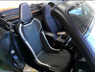 MAZDA�@���[�h�X�^�[�@NA6CE�i1989�N�j�@�Ɂ@RECARO�i���J���j�@RCS�@BK�V�F��/SIL���b�V���@����