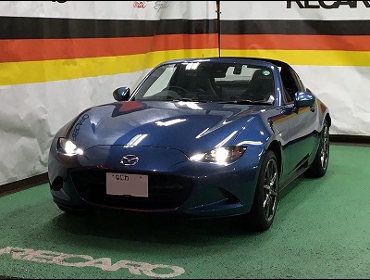 MAZDA�@���[�h�X�^�[RF�@NDERC�@�Ɂ@RECARO�i���J���j�@SR-7F�@GK100�@BK/SIL�@�V�[�g�q�[�^�[�t���@�~���E�@���@�V�[�g�o�b�N�o�[�J�o�[�@�s�A�m�u���b�N�@����