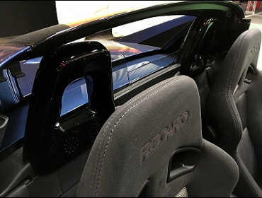 MAZDA�@���[�h�X�^�[RF�@NDERC�@�Ɂ@RECARO�i���J���j�@SR-7F�@GK100�@BK/SIL�@�V�[�g�q�[�^�[�t���@�~���E�@���@�V�[�g�o�b�N�o�[�J�o�[�@�s�A�m�u���b�N�@����