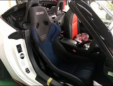 MAZDA�@���[�h�X�^�[�@ND5RC�i2016�N�j�@�Ɂ@RECARO�i���J���j�@TS-G�@GK�@BK/�u���[�@����