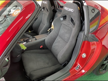 MAZDA�@���[�h�X�^�[�@NDERC�i2021�N�j�@�Ɂ@RECARO�i���J���j�@SR-7F�@KK100�@BK�@�V�[�g�q�[�^�[�t���@�~���E�@�^�@�V�[�g�o�b�N�o�[�X�s�[�J�[�J�o�[�@�s�A�mBK��BOSE�X�s�[�J�[�@����