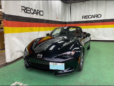MAZDA�@���[�h�X�^�[�@ND5RC�i2017�N�j�@�Ɂ@RECARO�i���J���j�@RS-G�@CL�@�V�[�g�q�[�^�[�t���@���@�V�[�g�o�b�N�o�[�@�J�[�{���J�o�[�@����