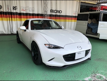 MAZDA�@���[�h�X�^�[RF�@NDERC�i2020�N�j�@�Ɂ@RECARO�i���J���j�@�X�|�[�c�X�^�[CL210H�@RED�@����