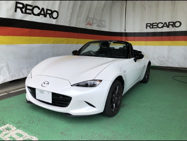 MAZDA�@���[�h�X�^�[�@ND5RC�i2017�N�j�@�Ɂ@RECARO�i���J���j�@RS-G�@GK�@BK/SIL�@���@SR-7�@GK100�@BK/SIL�@����