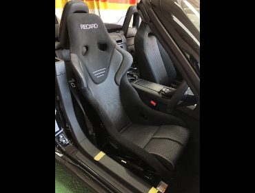 MAZDA�@���[�h�X�^�[�@ND5RC�i2019�N�j�@�Ɂ@RECARO�i���J���j�@RS-G�@GK�@BK/SIL�@����