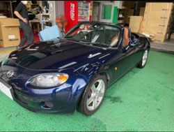 MAZDA�@���[�h�X�^�[�@NCEC�i2008�N�j�@�Ɂ@RECARO�i���J���j�@TS-G�@GK�@BK/�u���[�@�V�[�g�q�[�^�[�t���@����