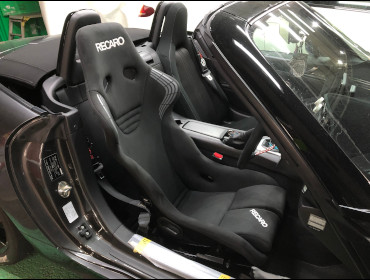 MAZDA�@���[�h�X�^�[�@ND5RC�@�Ɂ@RECARO�i���J���j�@RS-GS�@BK�@�V�[�g�q�[�^�[�t���@����