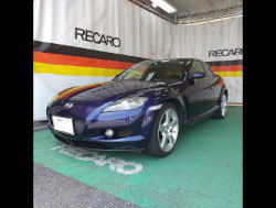 MAZDA�@RX-8�@SE3P�i2006�N�j�@�Ɂ@RECARO�i���J���j�@SR-7F�@GK100�@BK/�u���[�@����