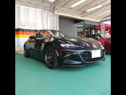 MAZDA�@���[�h�X�^�[�@ND5RC�i2018�N�j�@�Ɂ@RECARO�i���J���j�@RS-G�@GK�@BK/SIL�@�V�[�g�q�[�^�[�t���@����