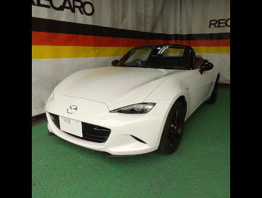 MAZDA�@���[�h�X�^�[�@ND5RC�i2019�N�j�@�Ɂ@RECARO�i���J���j�@TS-G�@GK�@BK/RED�@�V�[�g�q�[�^�[�t���@����