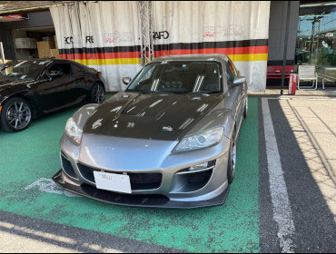 MAZDA�@RX-8�@SE3P�i2009�N�j�@�Ɂ@RECARO�i���J���j�@TS-G�@GK�@BK/SIL�@���@RECARO�~TRIAL�@4�_���V�[�g�x���g�@����