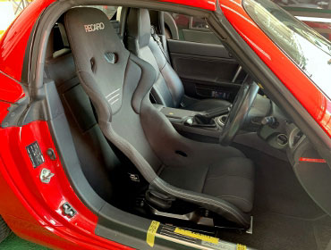 MAZDA�@���[�h�X�^�[�@NC2�i2009�N�j�@�Ɂ@RECARO�i���J���j�@S-G�@GK�@BK/BK�@����