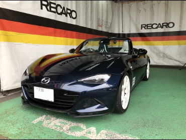 MAZDA�@���[�h�X�^�[�@ND5RC�i2021�N�j�@�Ɂ@RECARO�i���J���j�@RCS�@���V�F��/�u���[���b�V���@����