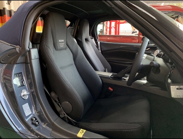 MAZDA�@���[�h�X�^�[�@ND5RC�i2022�N�j�@�Ɂ@RECARO�i���J���j�@LX-F�@TR�@NN�@BK�@�V�[�g�q�[�^�[�t���@����