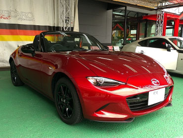 MAZDA�@���[�h�X�^�[�@ND5RC�i2022�N�j�@�Ɂ@RECARO�i���J���j�@RS-G�@GK�@BK/SIL�@����