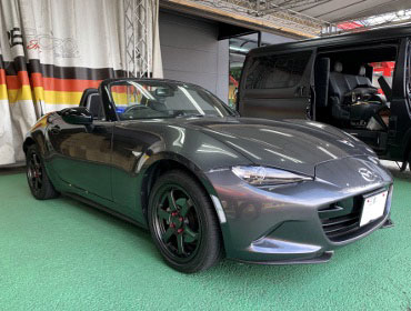 MAZDA�@���[�h�X�^�[ND5RC�@�i2018�N�j�@�Ɂ@RECARO�i���J���j�@RCS�@BK/BK�@�V�[�g�q�[�^�[�t���@����