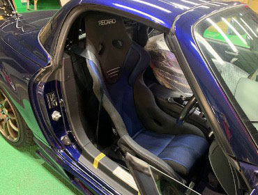 MAZDA�@���[�h�X�^�[�@NCEC�i2007�N�j�@�Ɂ@RECARO�i���J���j�@RS-G�@GK�@BK/�u���[�@�V�[�g�q�[�^�[�t���@����