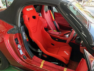 MAZDA�@���[�h�X�^�[�@ND5RC�@�Ɂ@RECARO�i���J���j�@RS-GS�@RED�@�V�[�g�q�[�^�[�t���@����