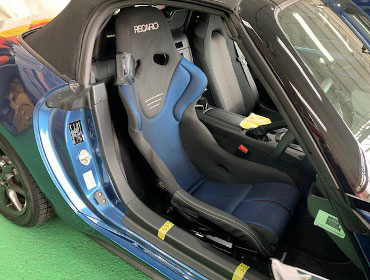 MAZDA�@���[�h�X�^�[�@ND5RC�i2017�N�j�@�Ɂ@RECARO�i���J���j�@TS-G�@GK�@BK/�u���[�@����