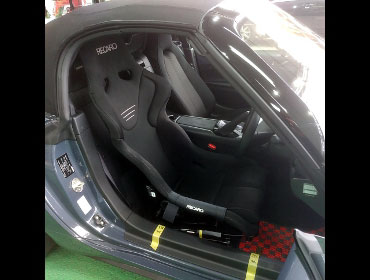 MAZDA�@���[�h�X�^�[NR-A�@ND5RC�@�Ɂ@RECARO�i���J���j�@RS-G GK�@BK/BK�@����