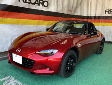 MAZDA�@���[�h�X�^�[�@ND�i2022�N�j�@�Ɂ@RECARO�i���J���j�@SR-7�@GK100�@BK/BK�@�V�[�g�q�[�^�[�t���@���@SR-7F�@GK100H�@BK/BK�@�V�[�g�q�[�^�[�t���@����