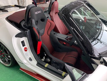 MAZDA�@���[�h�X�^�[�@ND5RC�i2021�N�j�@�Ɂ@RECARO�i���J���j�@RS-G�@GK�@BK/RED�@�V�[�g�q�[�^�[�t���@����